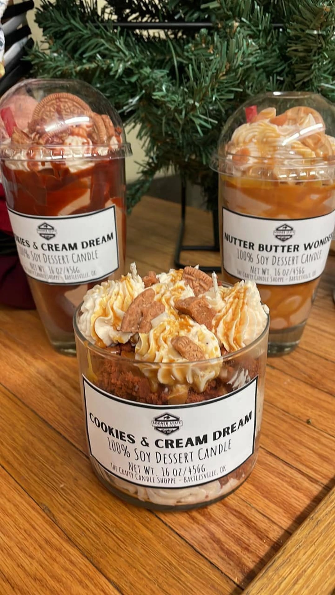 Nutter Butter Perfection Peanut Butter Dessert Candle