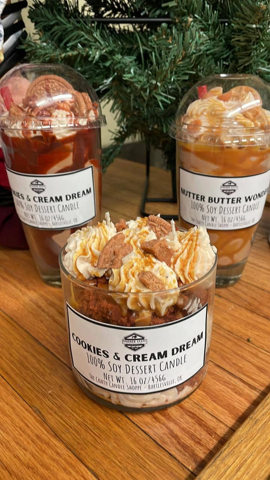 Nutter Butter Perfection Peanut Butter Dessert Candle