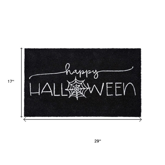 Happy Halloween Coir Door Mat – 17 x 29 in