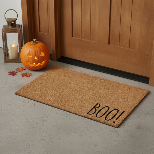 Halloween Coir Door Mat for Entryways
