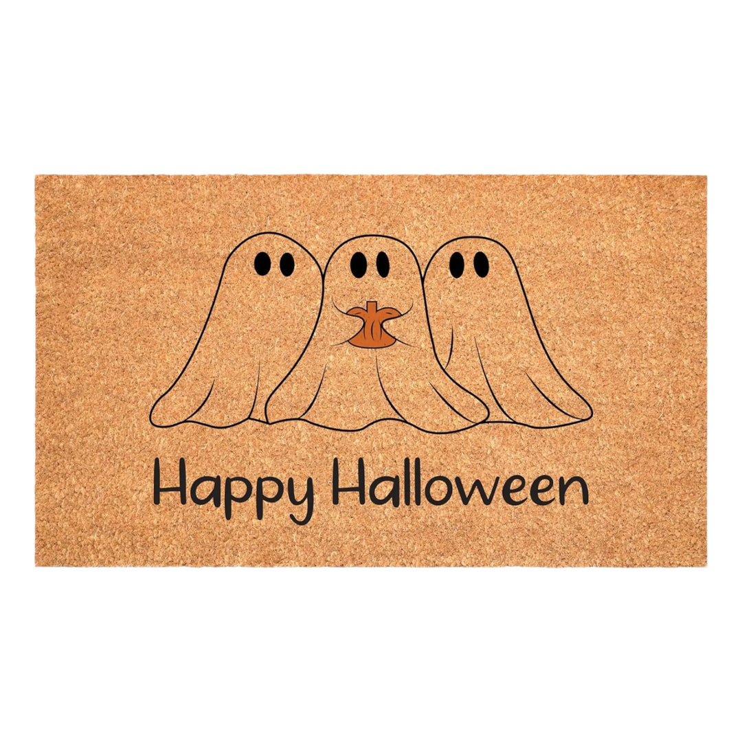 Happy Halloween Outdoor Coir Door Mat 24" x 36"
