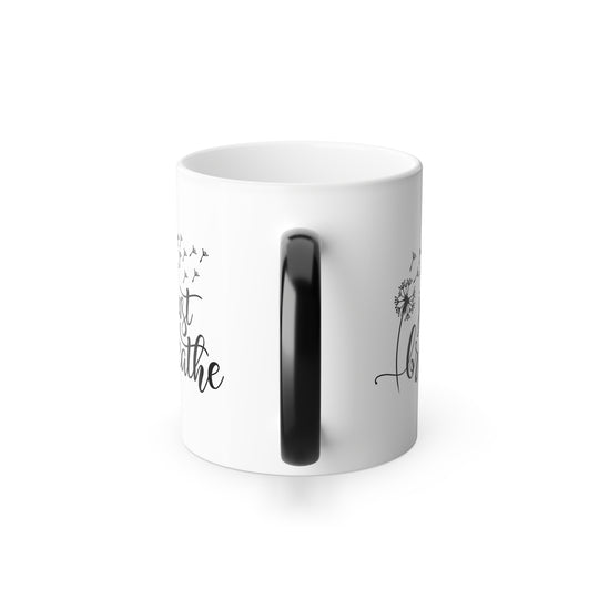 Just Breathe Dandelion Color-Changing Mug