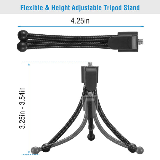 Flexible Tabletop Tripod for Cameras &amp; Projectors