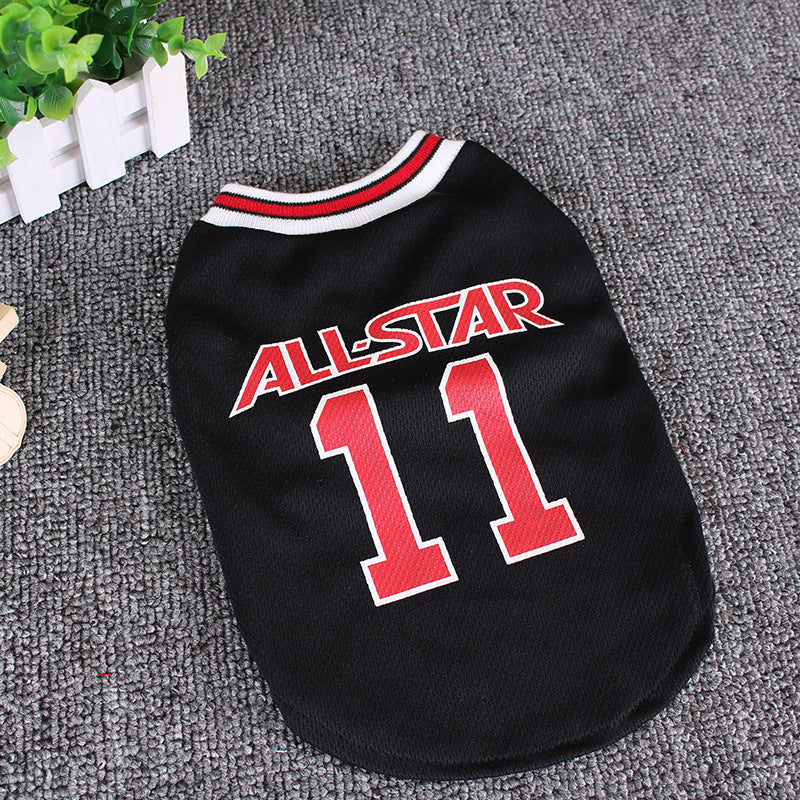 All-Star Dog Basketball Jersey