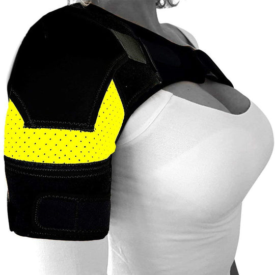 Breathable Sports Shoulder Support with Ice Pack