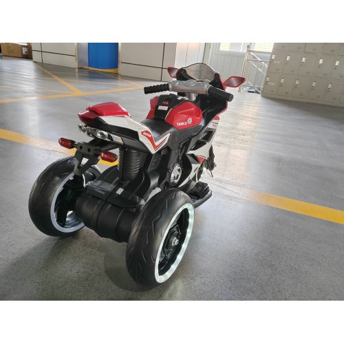 Kids Electric Ride-On Motorcycle with Lights &amp; Music