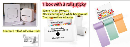 Portable Bluetooth Thermal Label Printer