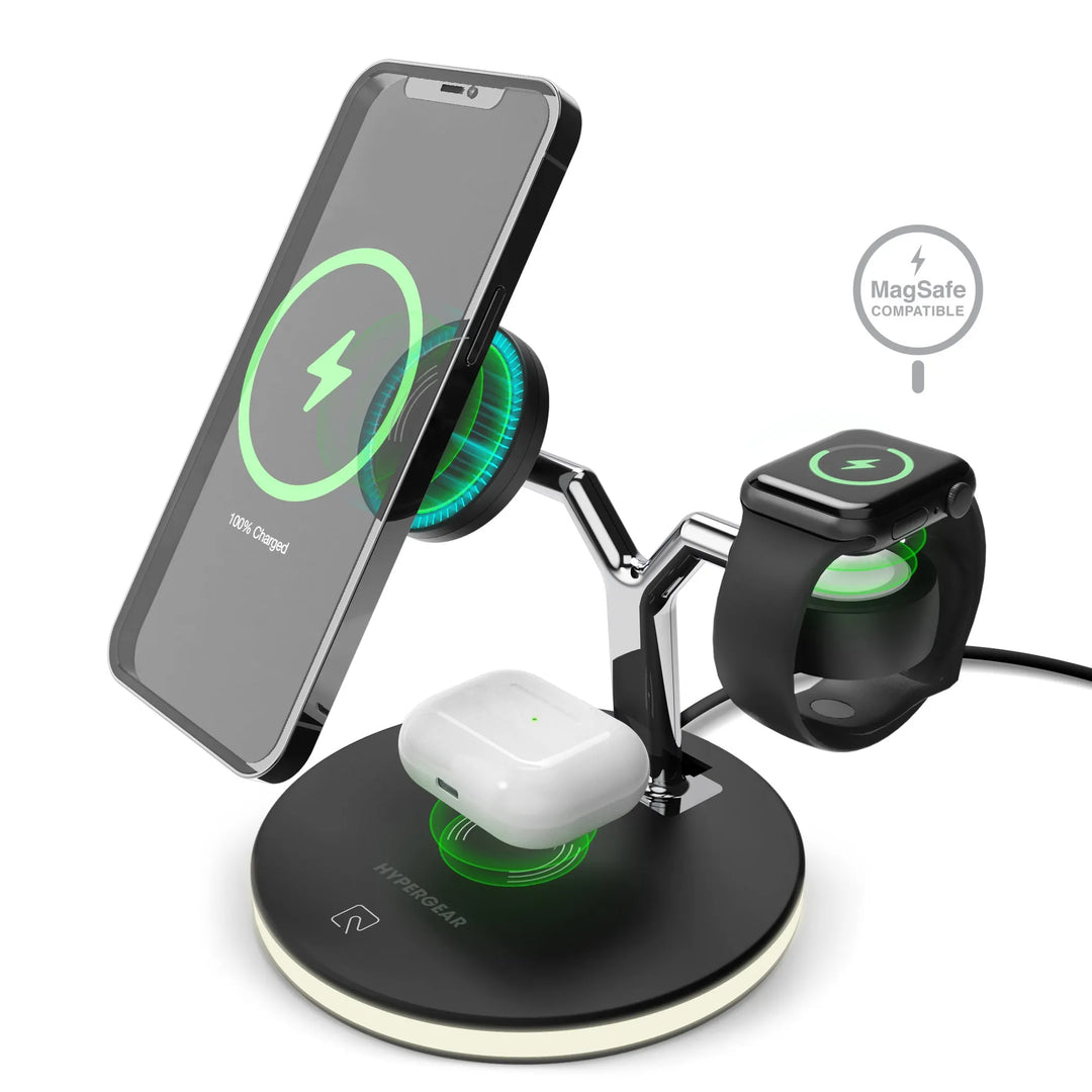 HyperGear MaxCharge 3-in-1 Wireless Charging Stand