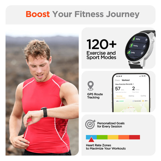 HyperGear Activ8 Smartwatch &amp; Fitness Tracker