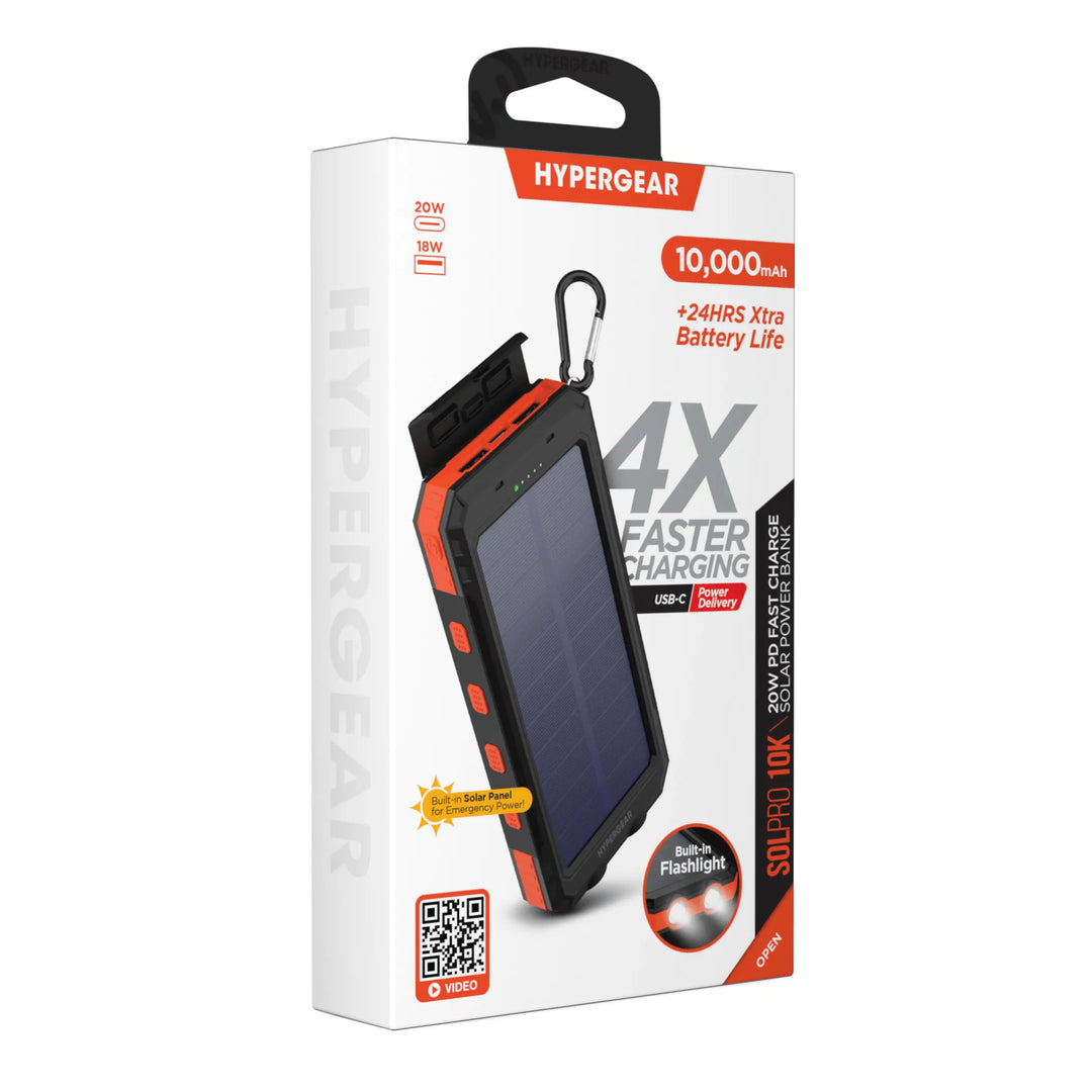 HyperGear SolPro 10K Solar Power Bank