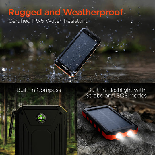 HyperGear SolPro 10K Solar Power Bank