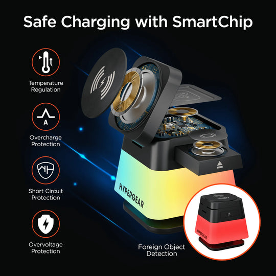 PowerFold Cube RGB 3-in-1 Wireless Charge
