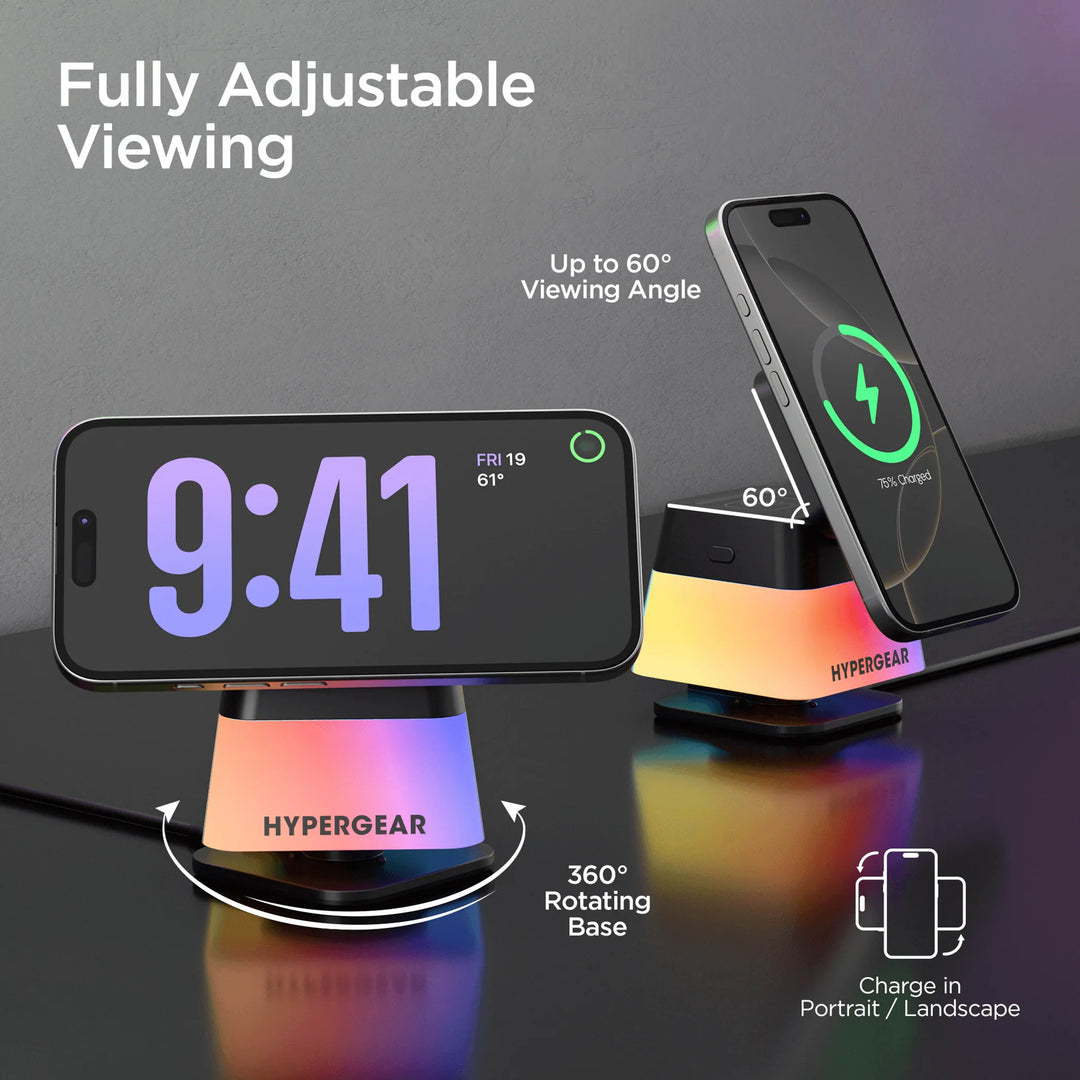 PowerFold Cube RGB 3-in-1 Wireless Charge