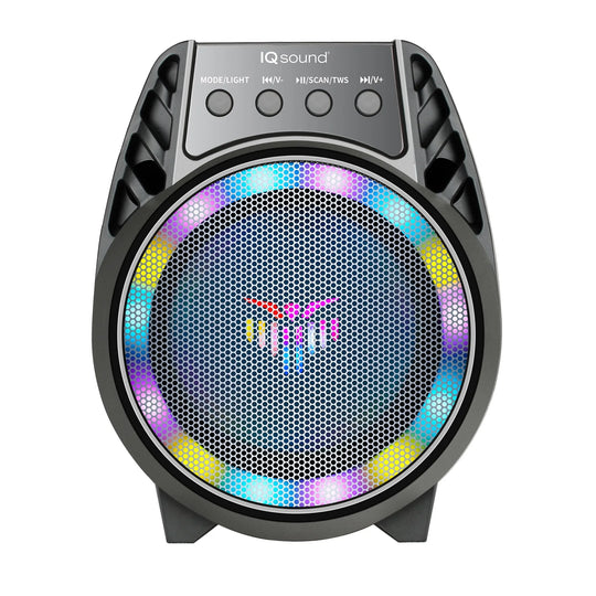 4" Bluetooth TWS LED Party Speaker