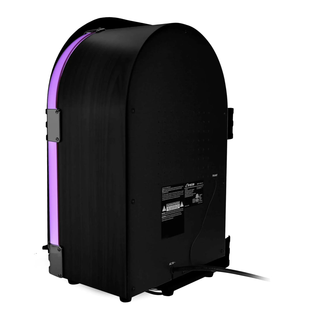 Victor Wilshire Bluetooth Jukebox with Multicolor LED Lighting