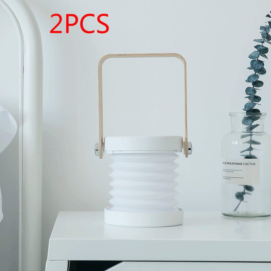 Foldable USB Rechargeable Touch LED Night Light Lantern