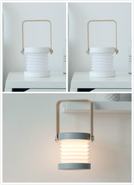 Foldable USB Rechargeable Touch LED Night Light Lantern