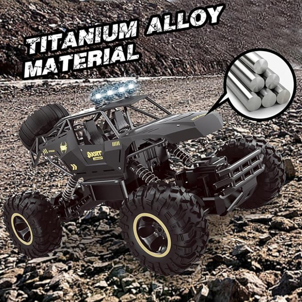 4WD RC Rock Crawler Truck with LED Lights