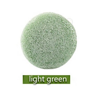 Konjac Facial Cleansing Sponge Exfoliating Face Puff