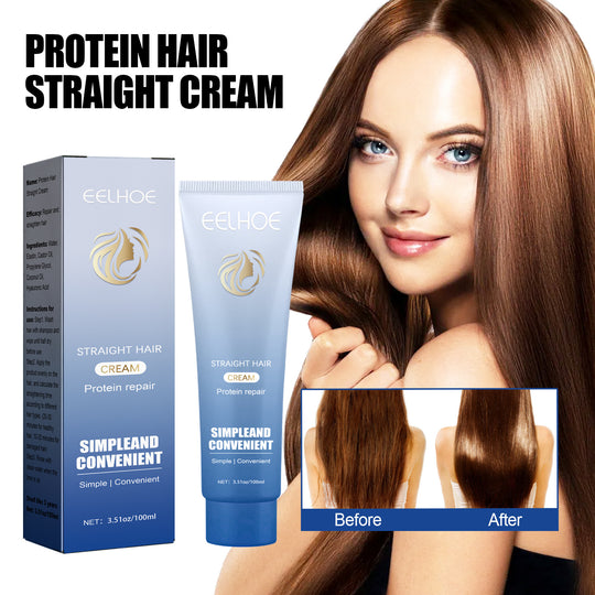 Protein Hair Straightening &amp; Smoothing Cream