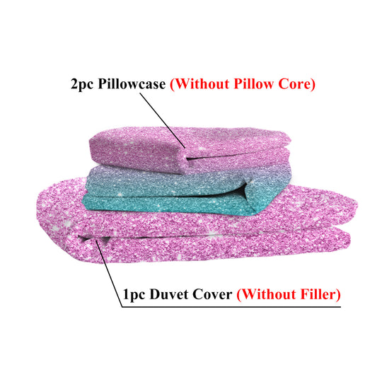 3-Piece Ultra-Soft Star Duvet Cover Set
