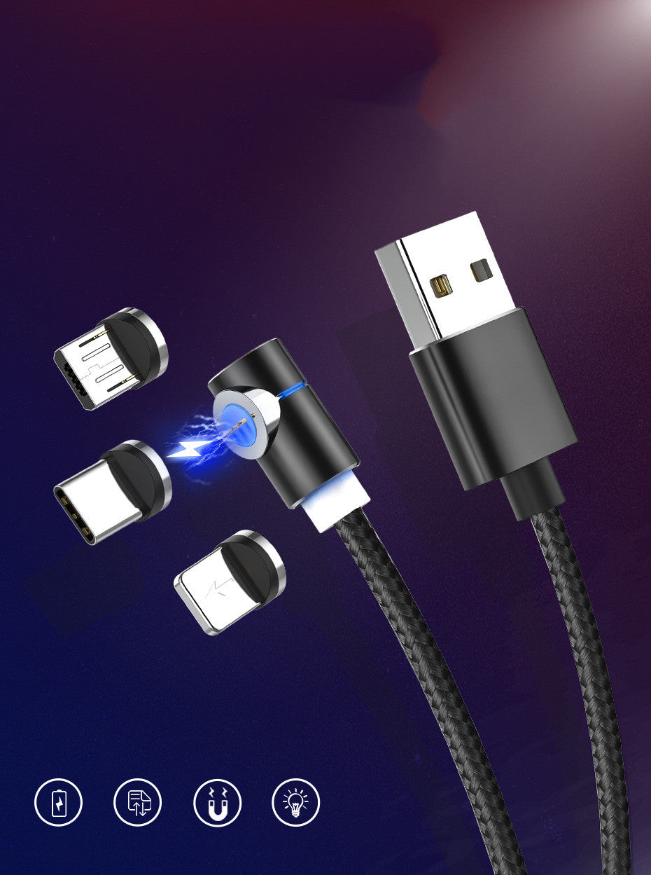 Magnetic Cable LED Magnet Charger Cable USB Cable &amp; USB Type-C USB C