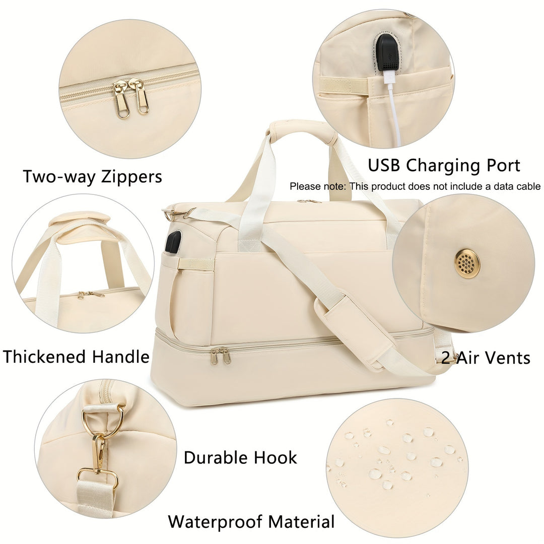 Women’s Weekender Gym &amp; Travel Duffel Bag