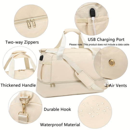 Women’s Weekender Gym &amp; Travel Duffel Bag
