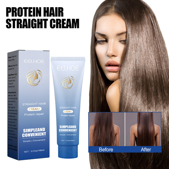 Protein Hair Straightening &amp; Smoothing Cream