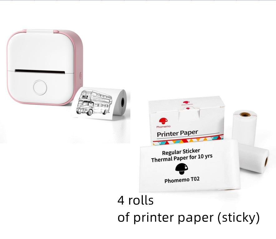 Portable Bluetooth Thermal Label Printer