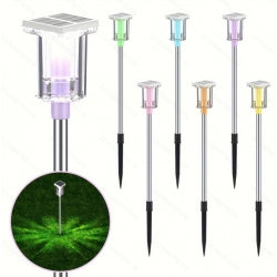 6-Pack Outdoor Solar Landscape Lights