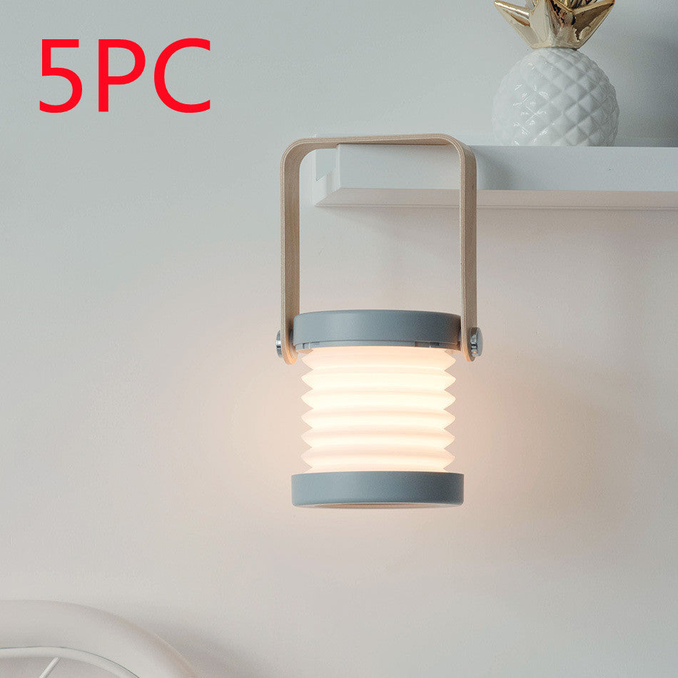 Foldable USB Rechargeable Touch LED Night Light Lantern