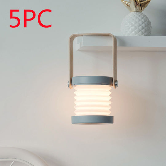 Foldable USB Rechargeable Touch LED Night Light Lantern