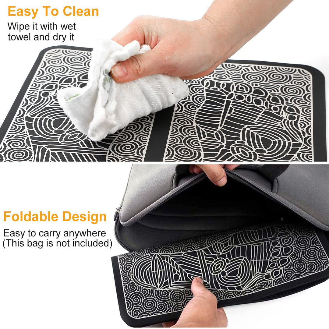 Rechargeable EMS Foot Massage Pad