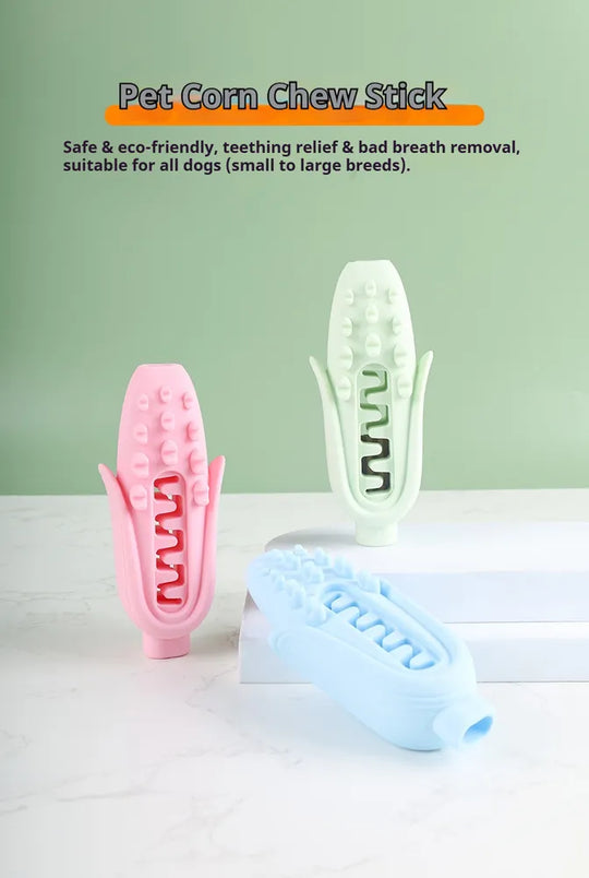 Silicone Corn Dog Chew &amp; Teething Toy