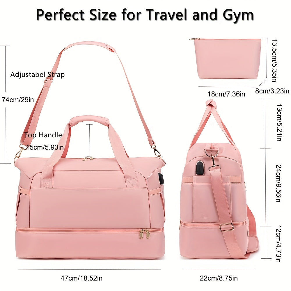 Women’s Weekender Gym &amp; Travel Duffel Bag