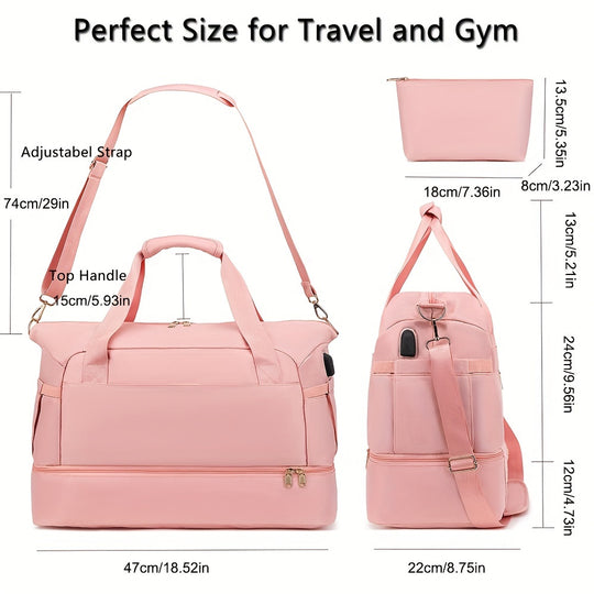 Women’s Weekender Gym &amp; Travel Duffel Bag