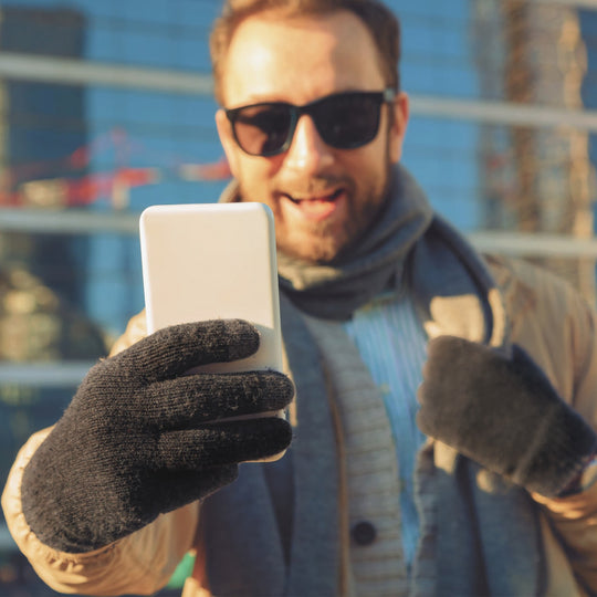 Unisex Touchscreen Winter Knit Gloves