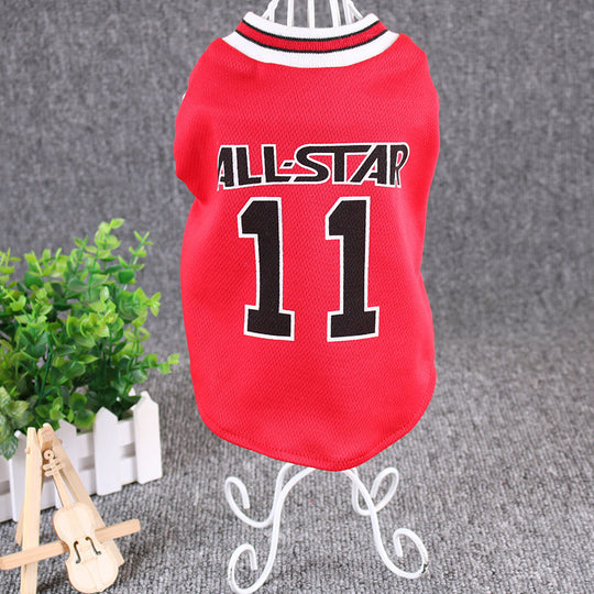 All-Star Dog Basketball Jersey