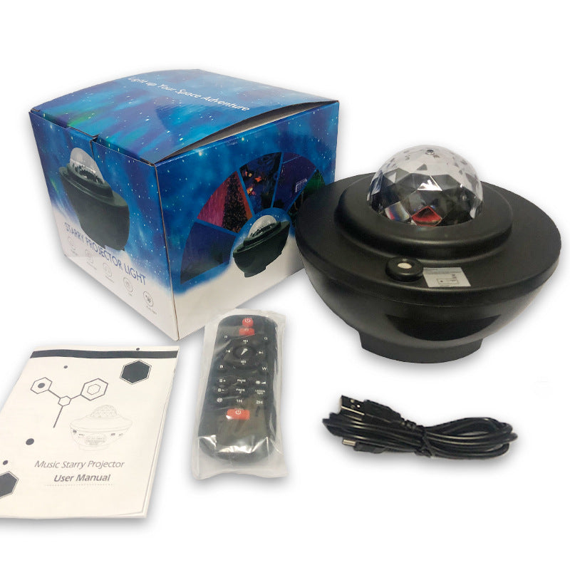Galaxy Star Projector Night Light with Bluetooth Music