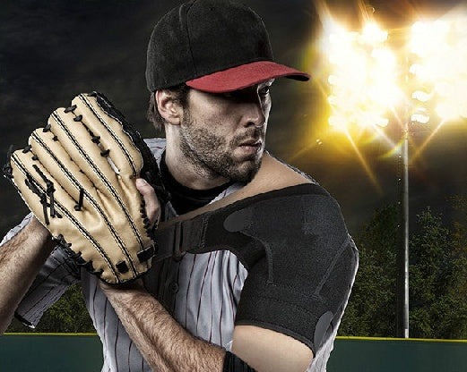 Breathable Sports Shoulder Support with Ice Pack