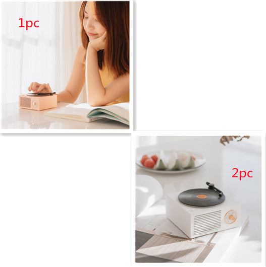Retro Mini Bluetooth Record Player Speaker
