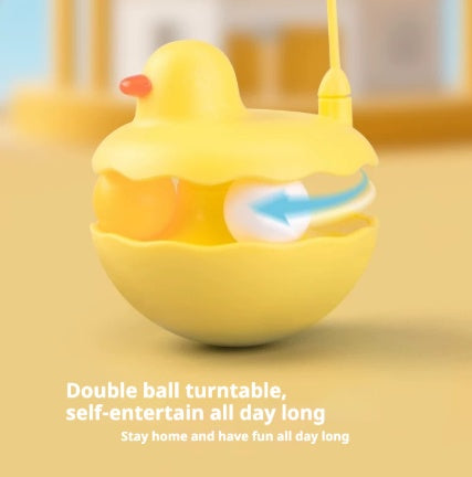 Washable Duck Wand Cat Toy