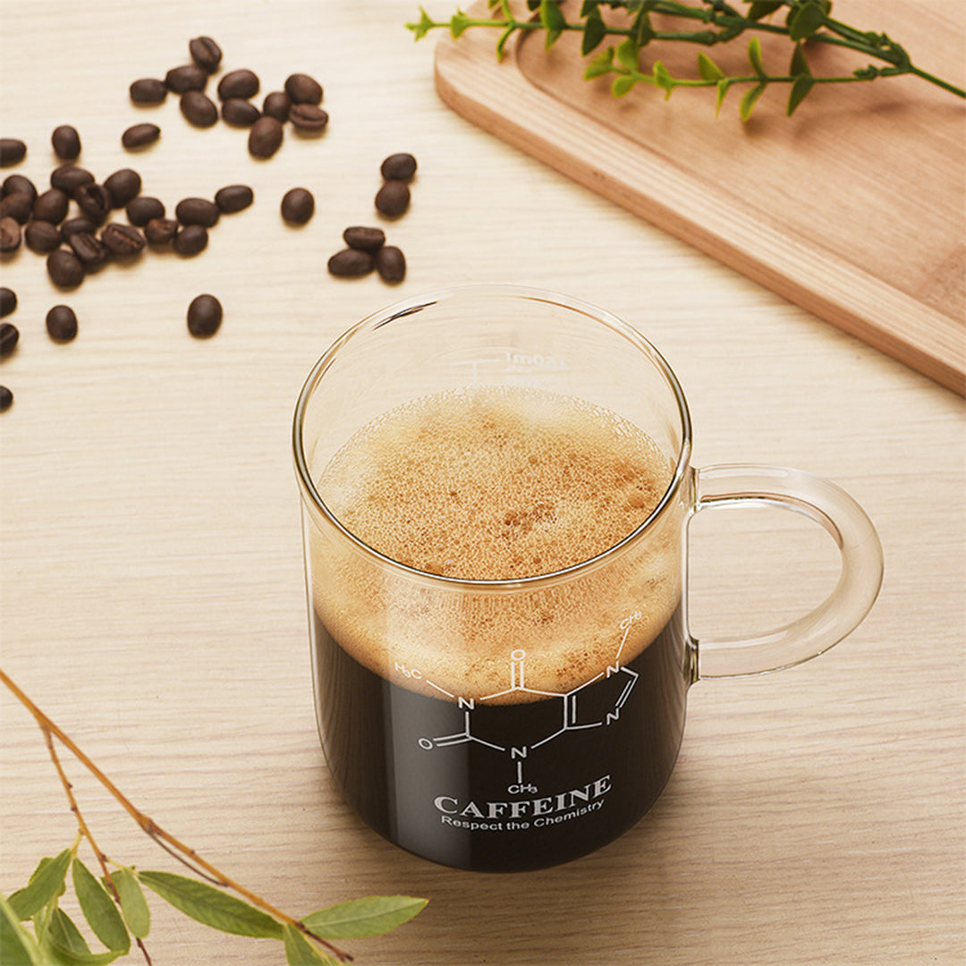 Borosilicate Glass Measuring Coffee Cup