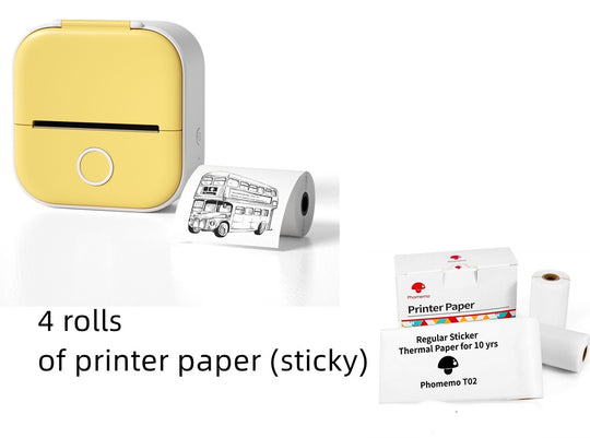 Portable Bluetooth Thermal Label Printer