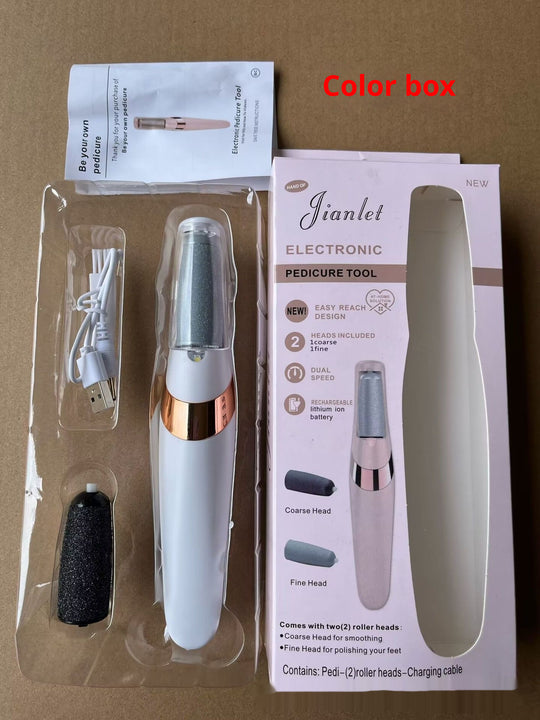 Rechargeable Electric Foot Grinder for Smooth, Soft Feet