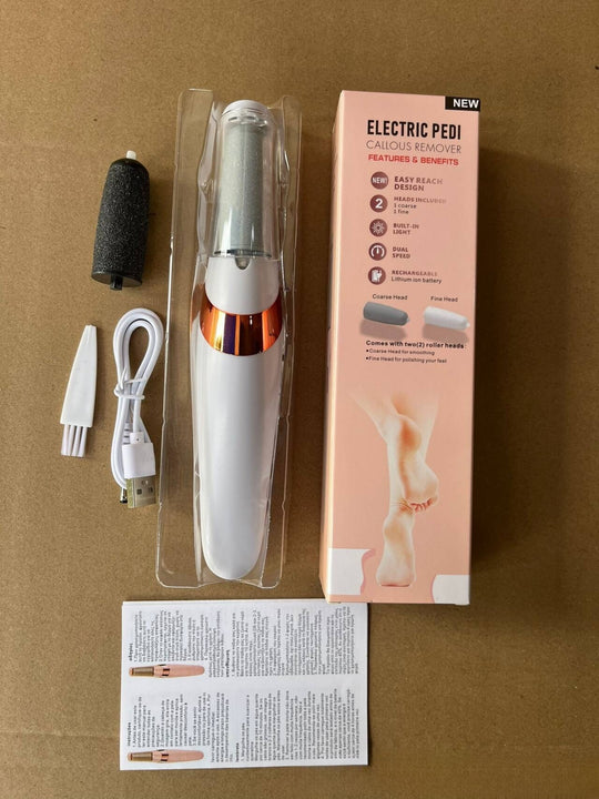 Rechargeable Electric Foot Grinder for Smooth, Soft Feet