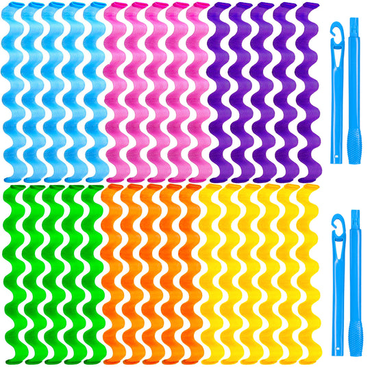 Heatless Wave Hair Curlers Styling Kit 30 Pieces