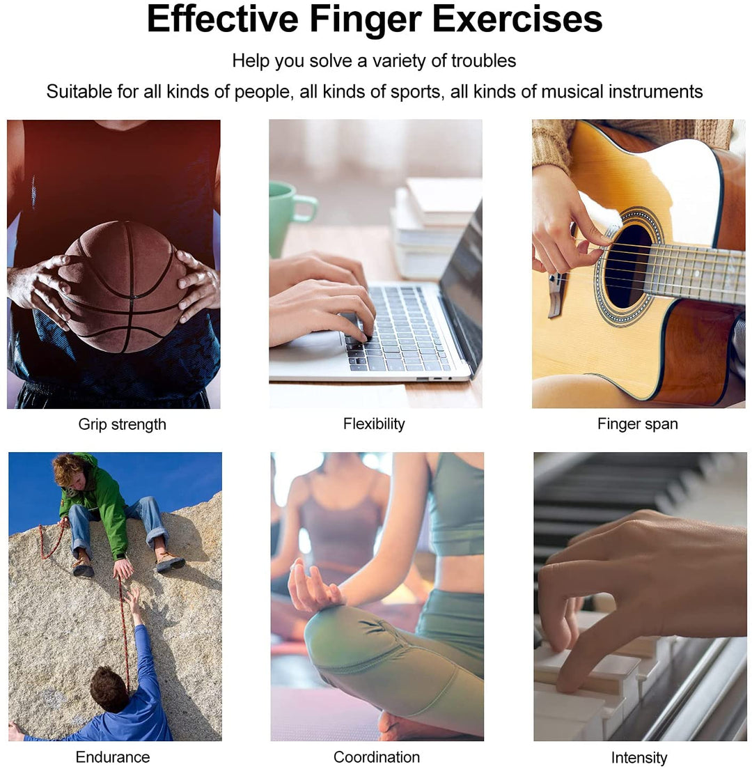 Silicone Finger &amp; Hand Strength Trainer