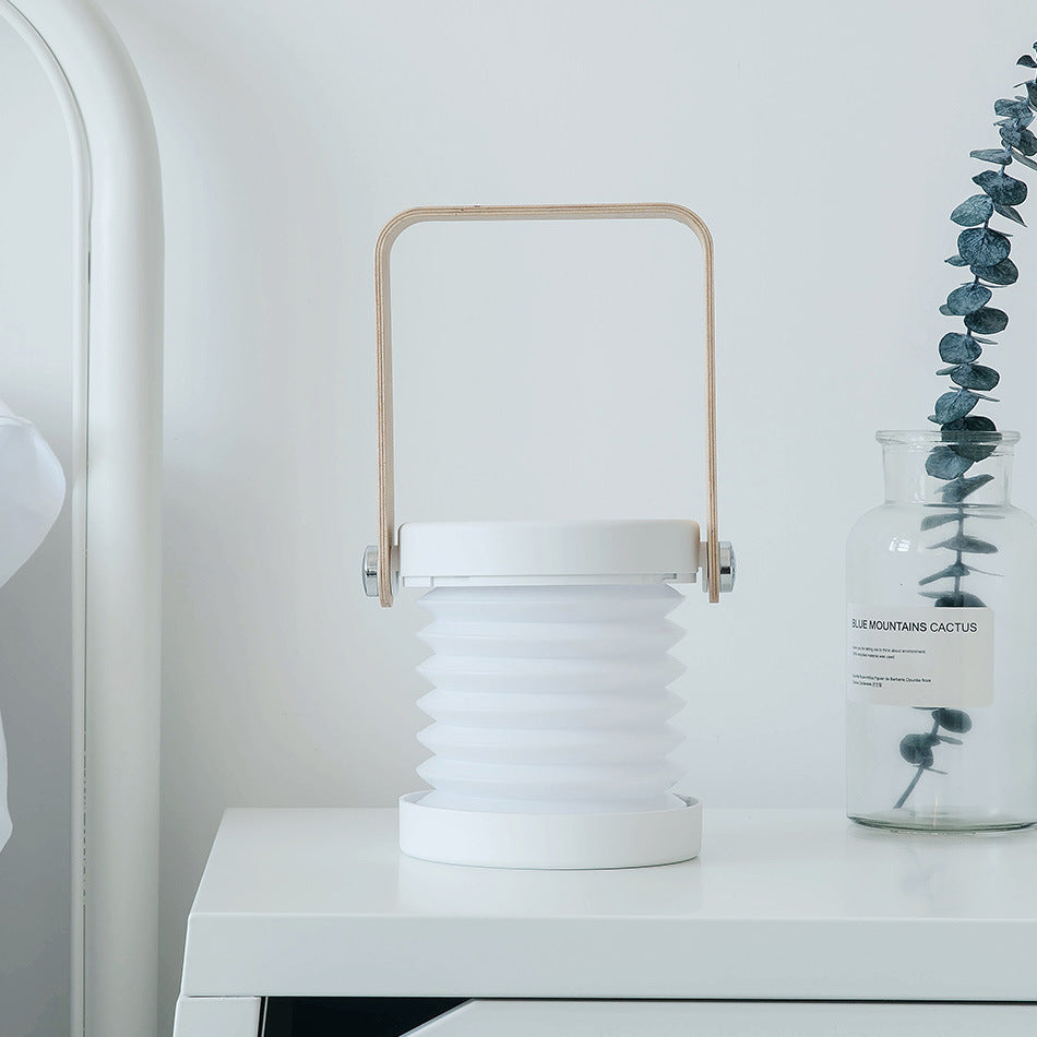 Foldable USB Rechargeable Touch LED Night Light Lantern